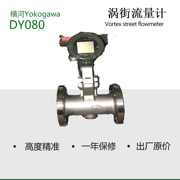 日本横河涡街DY系列080 AXG系列高准度气液体流量计全新