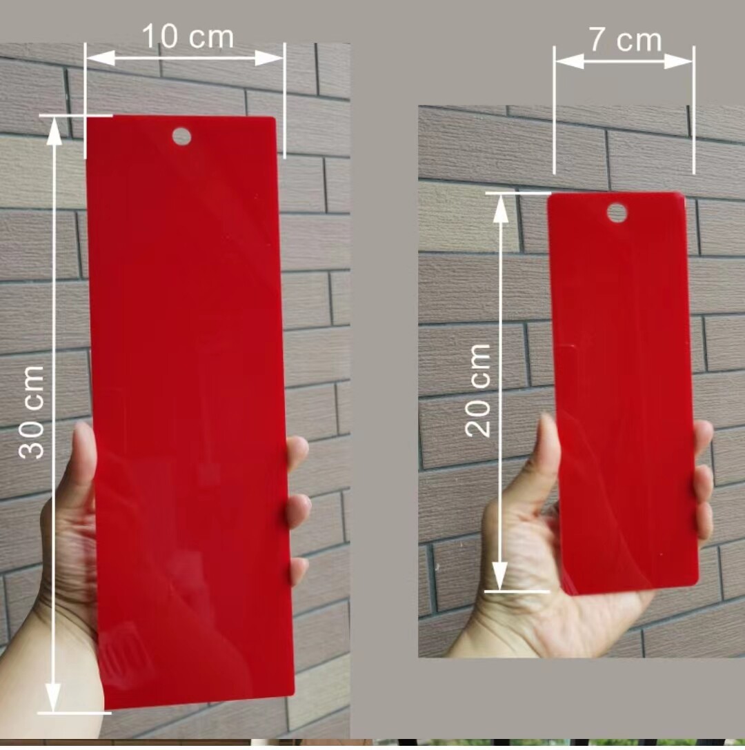 空白亚克力胶牌可自行用白板笔写划-须拍10件以上-其他尺寸先问讯