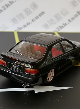 INNO64合金跑车模型本田思域透明胶盒Honda Civic EF3 EG9 FD2 RR