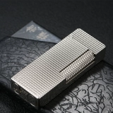 Мужская высококлассная медная ультратонкая трендовая зажигалка, Франция, подарок на день рождения