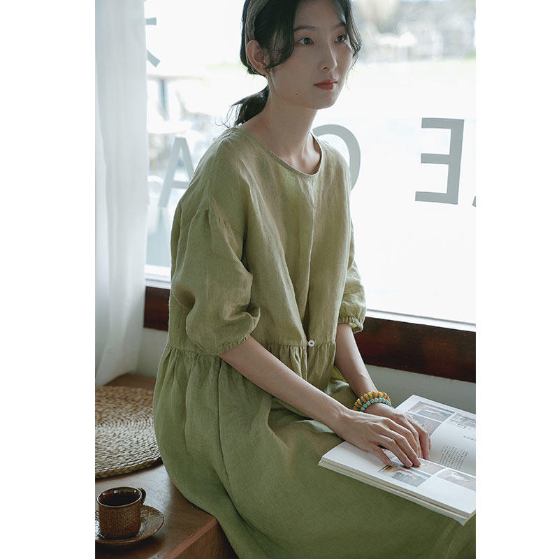 024连衣裙纸样简单好做连衣裙纸样女夏裙子纸样裁剪前程鑫悦小白