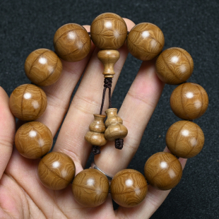 六道木手串手鏈男女士佛珠文玩紫檀木沉香桃木金剛菩提根降龍木
