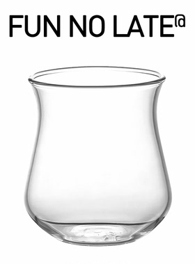 郁金香玻璃咖啡杯 ins风高颜值简约大肚杯创意咖啡杯果汁杯特调杯