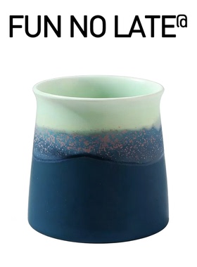 山隐咖啡品鉴杯 高温陶瓷手冲浓缩品鉴杯感官咖啡闻香杯拿铁杯