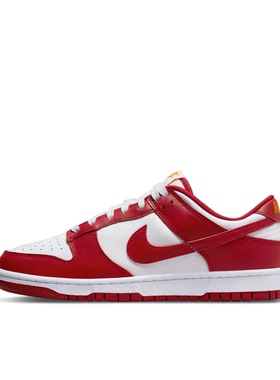 Nike Dunk 板鞋 经典复古百搭 白色/红色 40 DD1391-602 河南AH仓