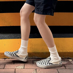 Vans/范斯日版棋盘格一脚蹬轻便低帮休闲鞋466091-0001丽水1仓