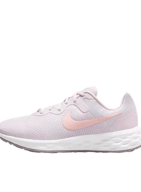 Nike Revolution 6 跑鞋 减震网面透气 雾粉  DC3729-500 安徽1仓
