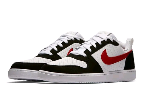 Nike Court Borough low 低帮 板鞋 男款 黑白红 丽水FF仓