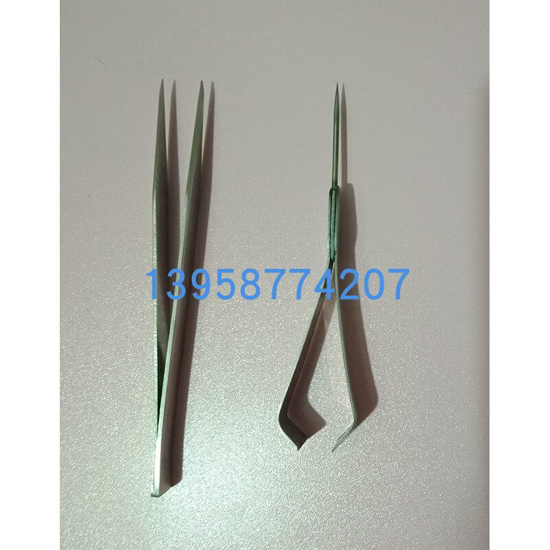 双爱牌 不锈钢A字钳/镊子/修布钳/大号/尖头夹子/尖嘴 14cm长