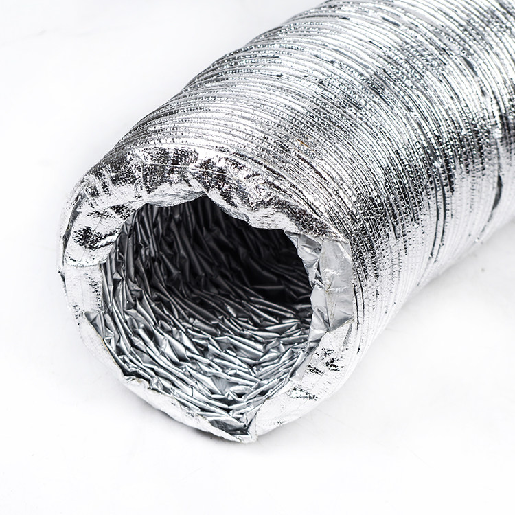 玻纤布管铝箔管复合软管排烟管通风管加厚阻燃软管