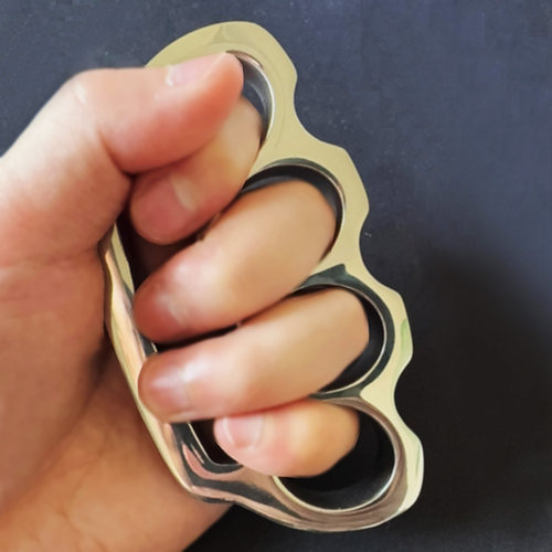 只做正品304实心纯钢加厚指虎EDC