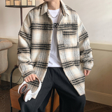 2023港风高品质刺绣毛呢夹克外套白色JK045-P95控138，男装夹克，电商B237