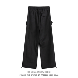白底工装冲锋裤休闲裤三兵库男女 K016-P55 控78图片