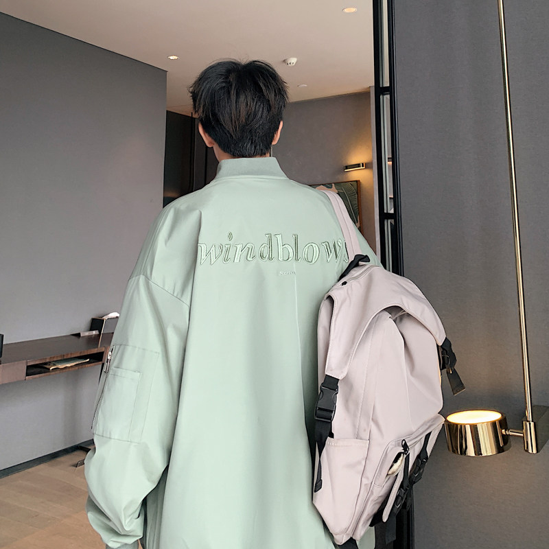 2023棒球服立体刺绣夹克外套黑色JK048-P80控118,男装夹克,电商B237