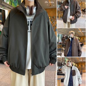 春季两面穿防水夹克 咖啡色 JK053-P80 控128元 现货!图片