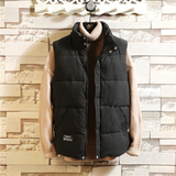 2022日系新款男士韩版宽松纯色马甲蓝色MJ02-P55控78，男装背心/马甲，电商B237