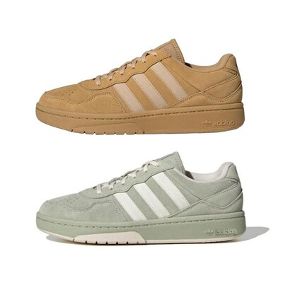 Adidas originals Courtic  芥末黄 防滑耐磨 低帮 板鞋 ID6070