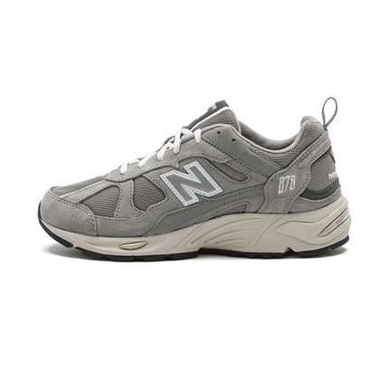 New Balance NB 878 灰色 复古跑步鞋 男女同款 CM878MC1