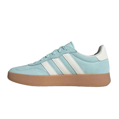 Adidas BARREDA 绿白 防滑耐磨 低帮 板鞋 男女同款JQ4238