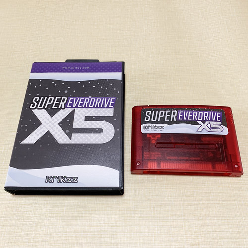 乌克兰原装EverDrive X5 SFC烧录卡 非国内抄板 99新 送16G内存卡