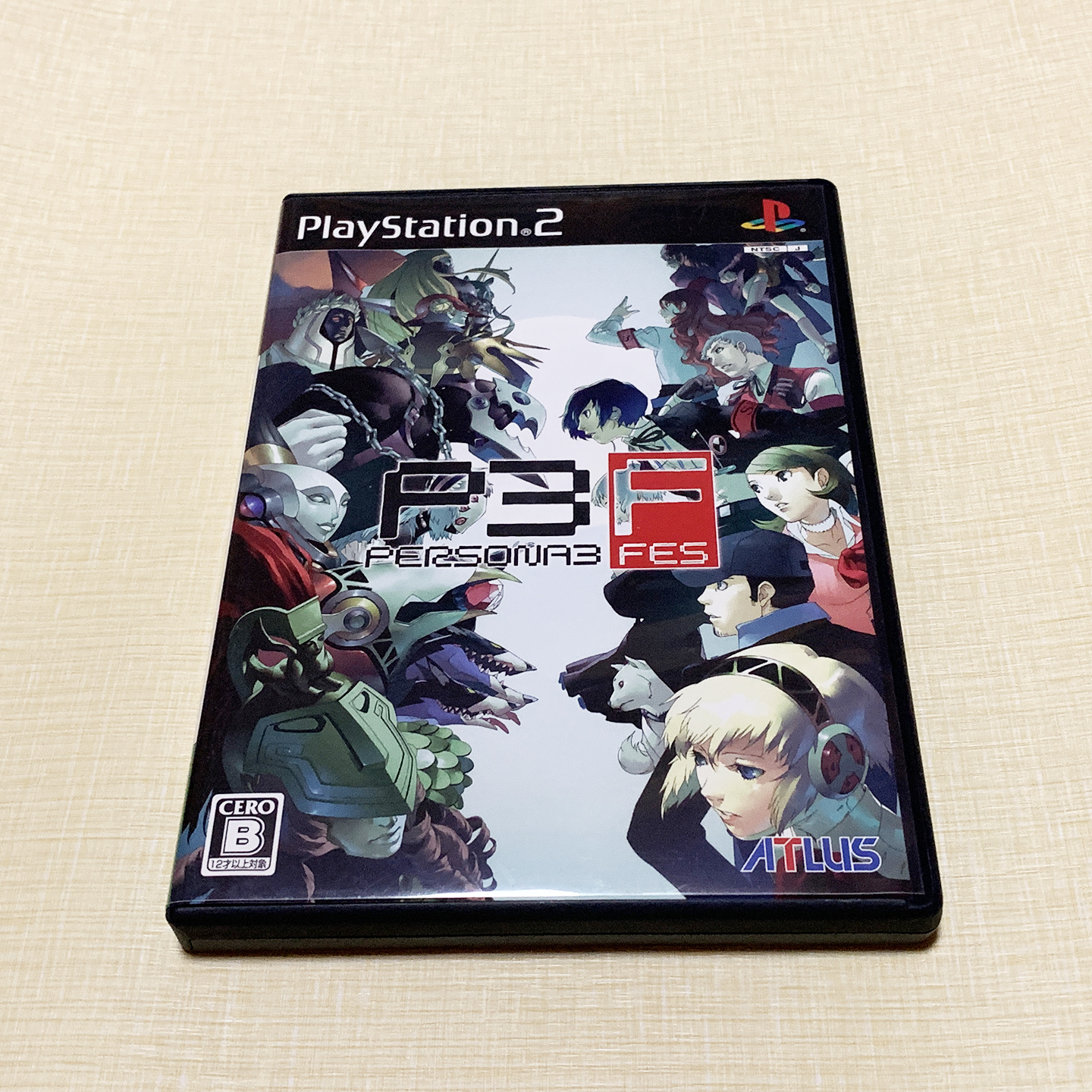 PS2 女神异闻录3FES P3F 独立启动版 日版日文 无中文 二手85新