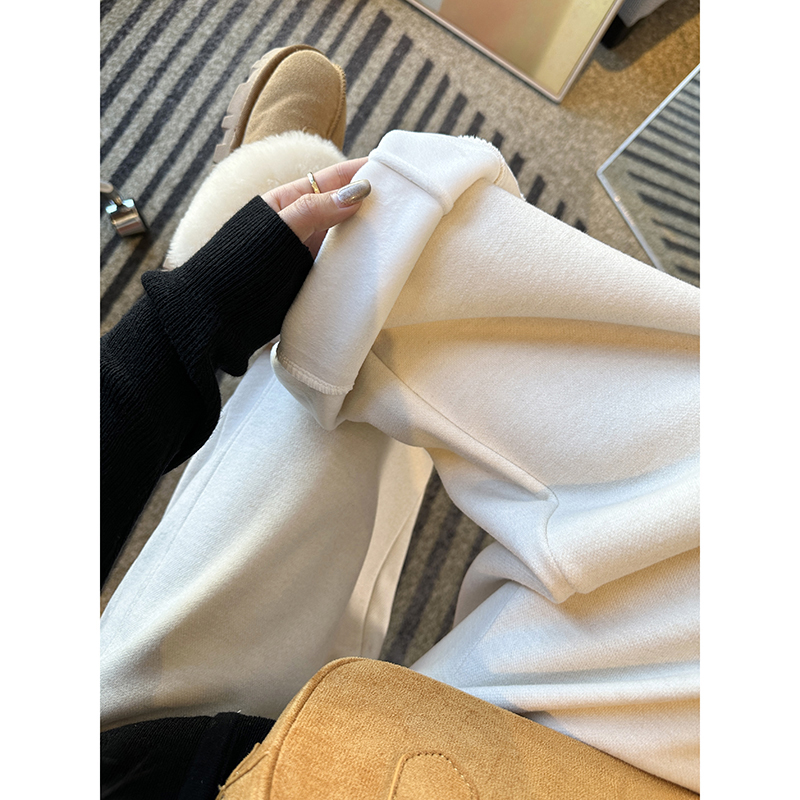 暖暖续命裤！加绒加厚弯刀休闲裤