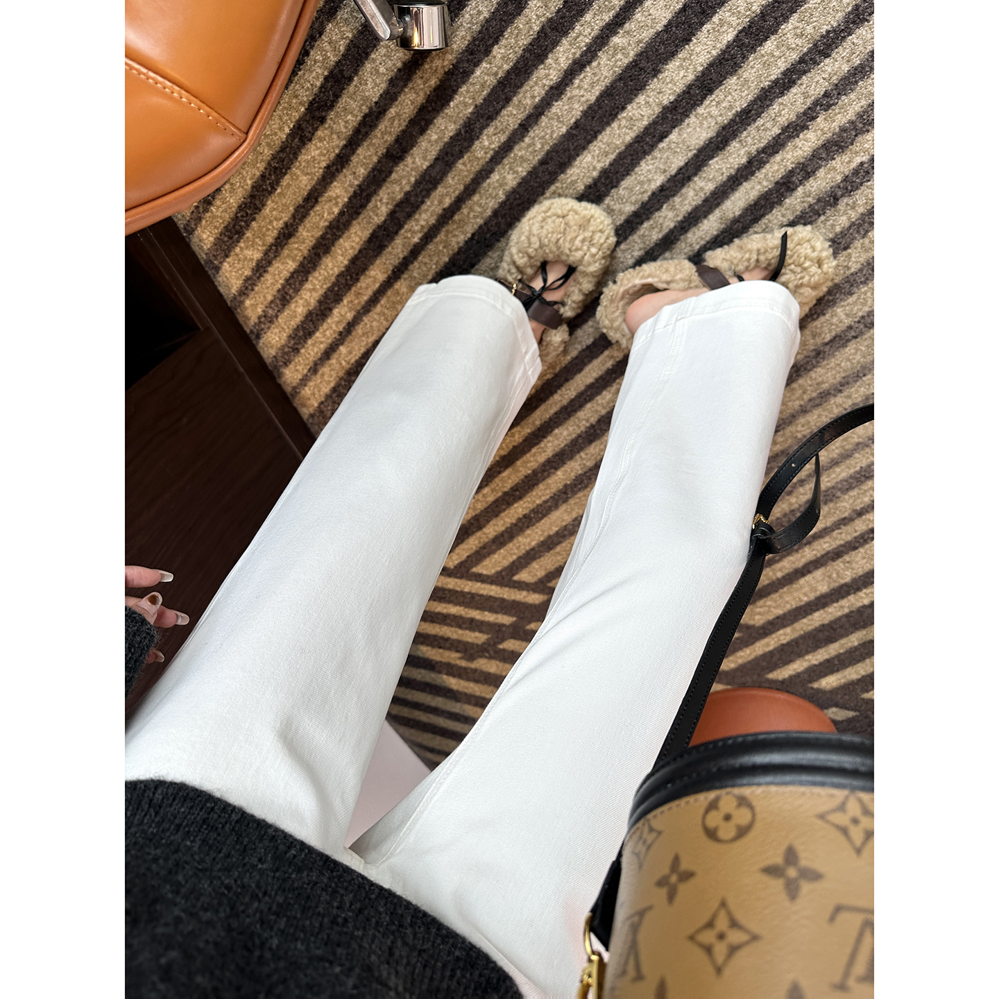 版型模范！~立裁高腰直筒牛仔裤