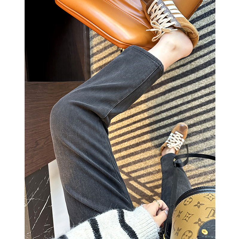 王炸裤型~！烟管牛仔裤2025秋季