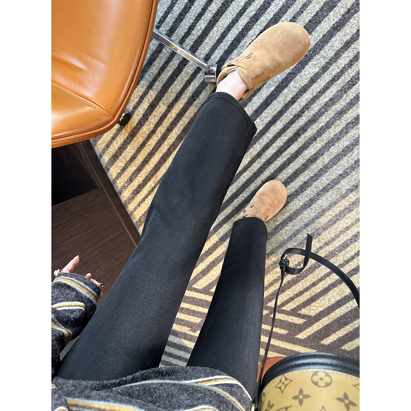 必入薯条裤！~小个子高腰法棍裤