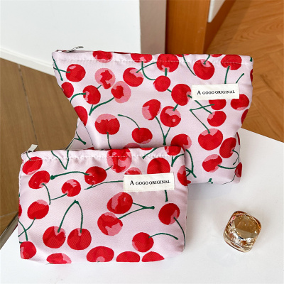 便携护肤品化妆包收纳袋帆布包