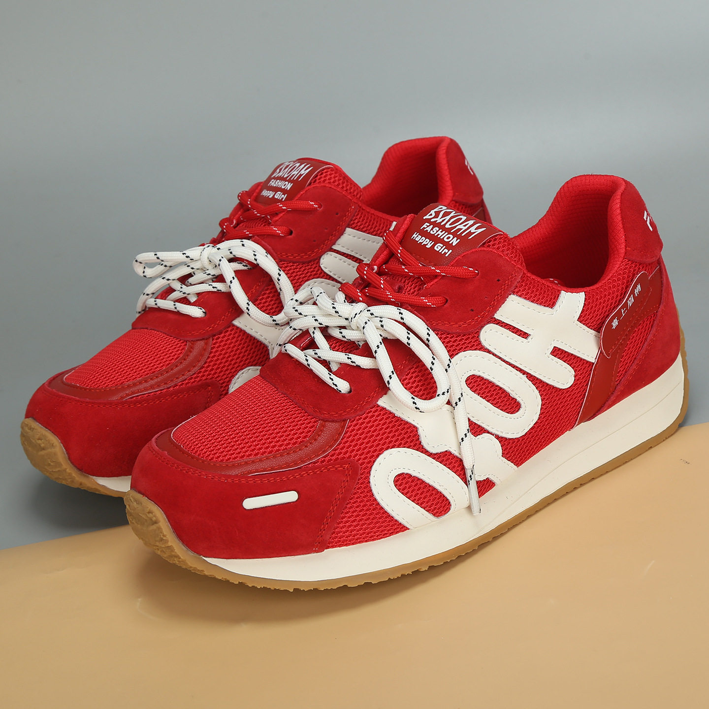 2026春季新款大码女鞋41到43时尚运动休闲鞋舒适阿甘鞋大号单鞋,女鞋,时尚休闲鞋,淘宝优惠券,粉丝福利购,淘宝优惠卷