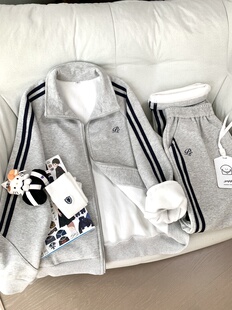 【铃音高加绒版】狗皮皮JK原创卫衣秋冬加绒保暖校供休闲外套