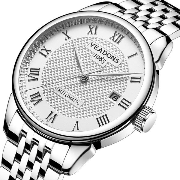 威顿1985（VEADONS）手表男士手表自动机械表男表 时尚全自动机械