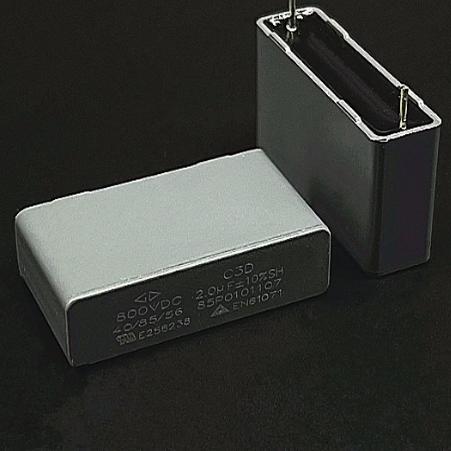 C3D 800VDC 2.0UF 205K800 2UF吉丽枫叶新能源充电机电容 30*18*9