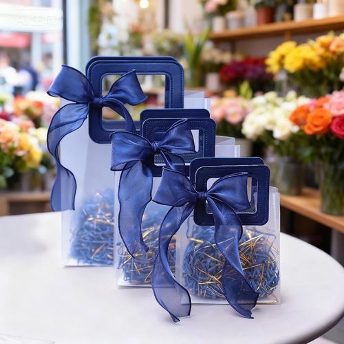 磨砂袋高级感礼品袋开学美容院结婚伴手礼手提袋礼物派对礼品袋子