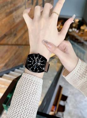 歌浪迪/JRANDE时尚潮流百搭防水女士石英腕表H9383L-P