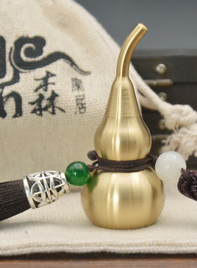 挂件创意开口礼品招财铜葫芦招财