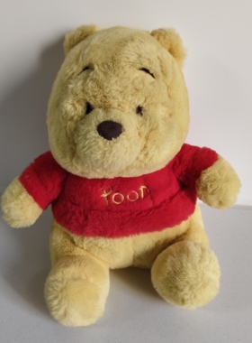 库存尾货毛绒玩具可爱黄色小熊娃娃儿童安抚高30厘米