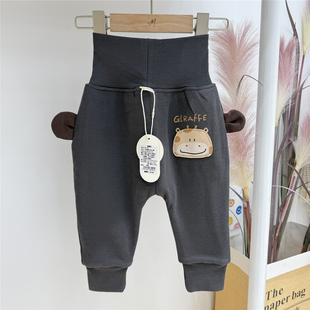 两层布裤 婴儿高腰护肚PP裤 子 双层大屁屁裤 玥儿兔男女宝宝秋冬季