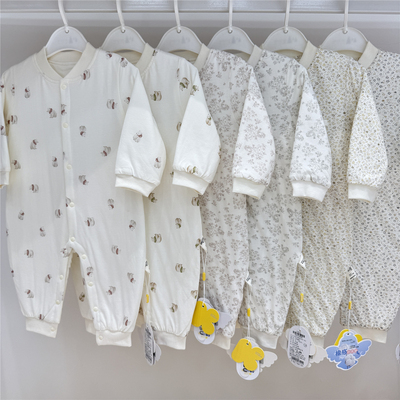 库比鼠秋冬季薄棉连体衣40g