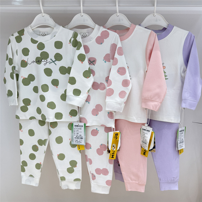 阿米阿奇舒绒棉内衣套装