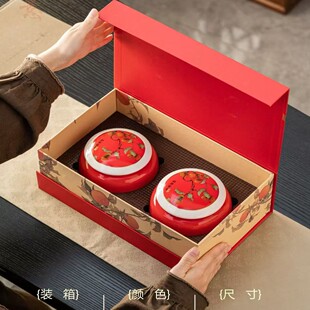 正宗崂山红茶特级高山云雾蜜香新茶瓷罐高档礼盒青岛特产300g佳品