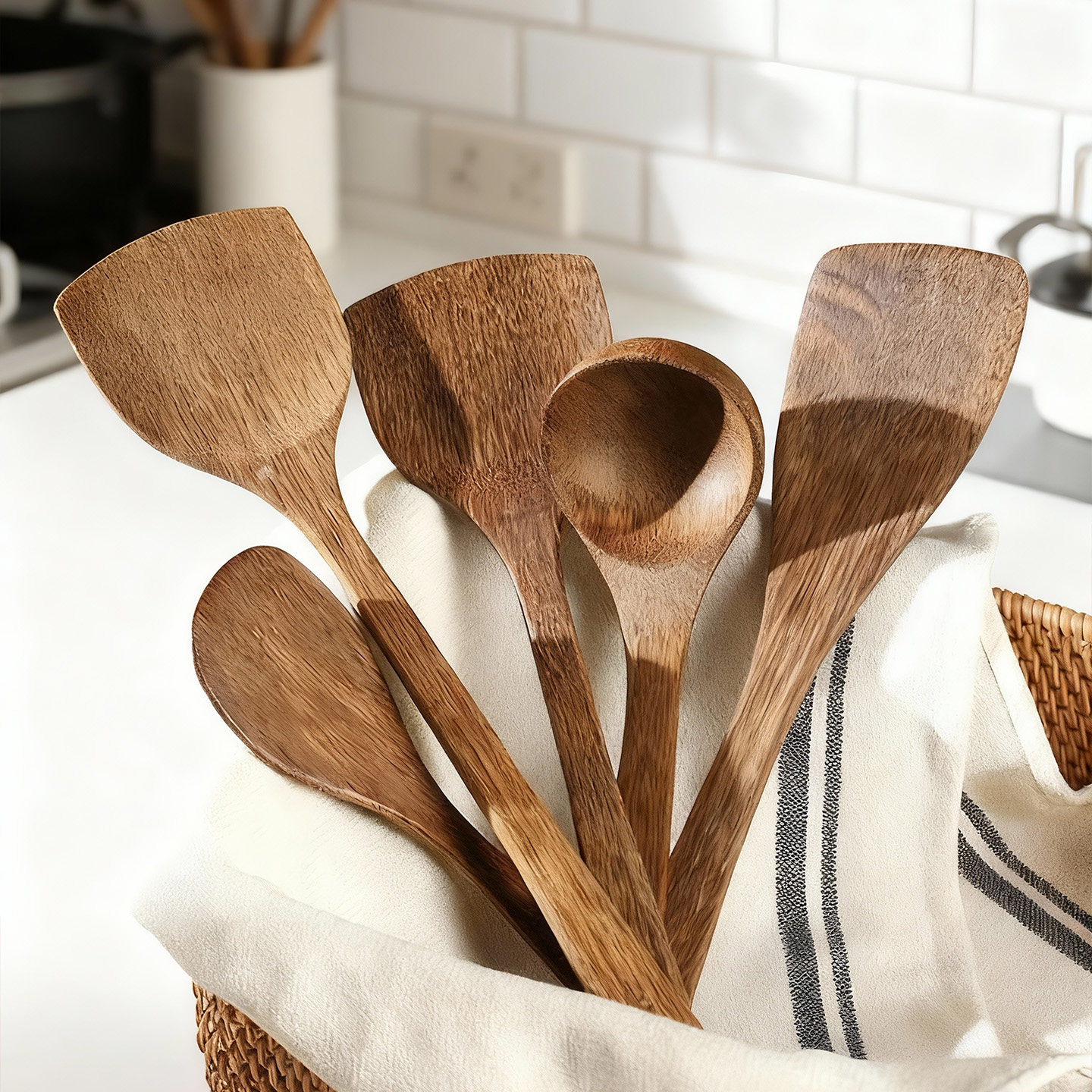 国风木锅铲家用木铲子不粘锅专用木质木勺鸡翅木饭勺汤勺炒菜铲子