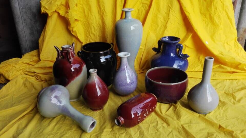 美术教具画材 美术用品 陶瓷器静物 素描写生静物陶罐10件装 包邮