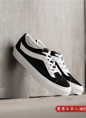 VANS Bold Ni黑白低帮男女情侣帆布板鞋VN0A3WLPOS7
