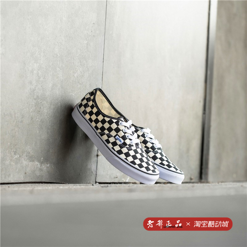 Vans Authentic黑白棋盘格经典男女鞋情侣板鞋帆布鞋 VN000W4NDI0 运动鞋new 帆布鞋 原图主图