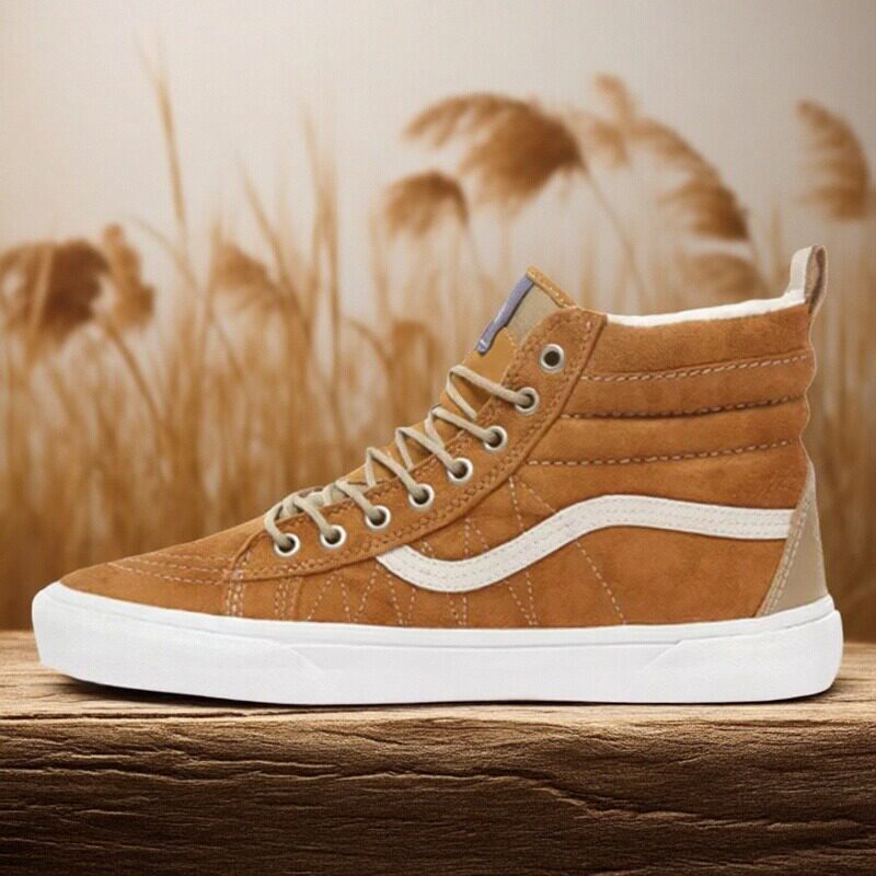 Vans范斯 Sk8-Hi 男女情侣高帮加绒保暖秋冬经典款滑板鞋A33TXUQ8