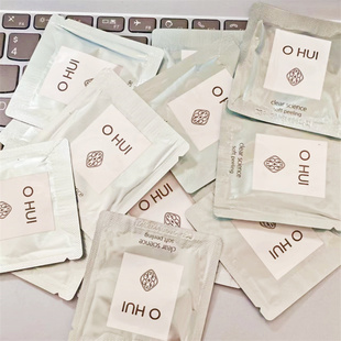 冷门宝藏 毛孔橡皮擦 韩国正品OHUI植物去角质霜1ML*20片小样死皮