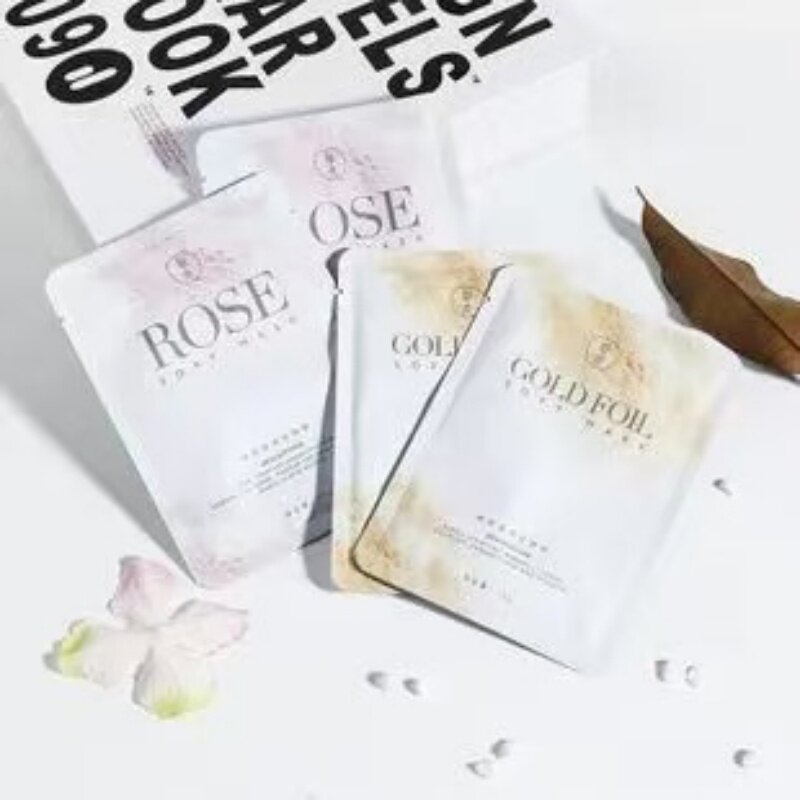 彩妆前打底面膜工具软膜粉含花瓣