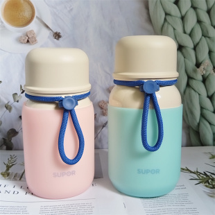 硅胶杯套苏泊尔保温杯杯套550/700ml吸管水杯保护套防磨损水壶套9